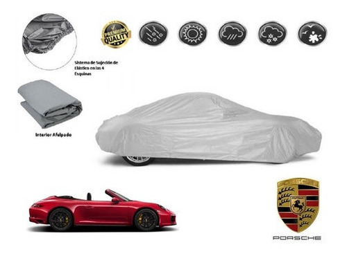 Forro Cubreauto Afelpada Porsche Carrera Gts Cabriolet 2020