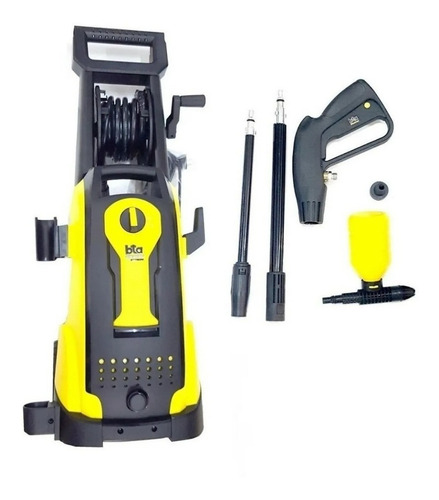 Hidrolavadora eléctrica Bta Tools BT760RI de 2100W con 180bar de presión máxima 220V