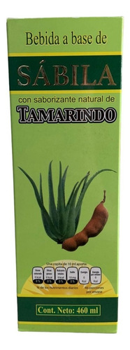 Bebida De Sabila Cba Con 460 Ml C/u Sabor Tamarindo