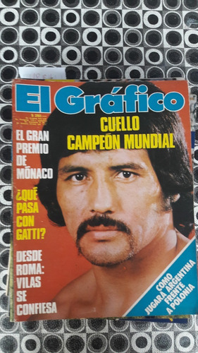 El Grafico 3007 24/5/1977 Cuello Campeon Mundial Vilas