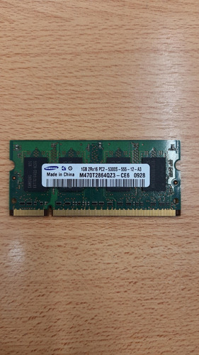 Imagen 1 de 2 de Memoria Ram Samsung - M470t2864qz3 - 1gb - 1x1gb