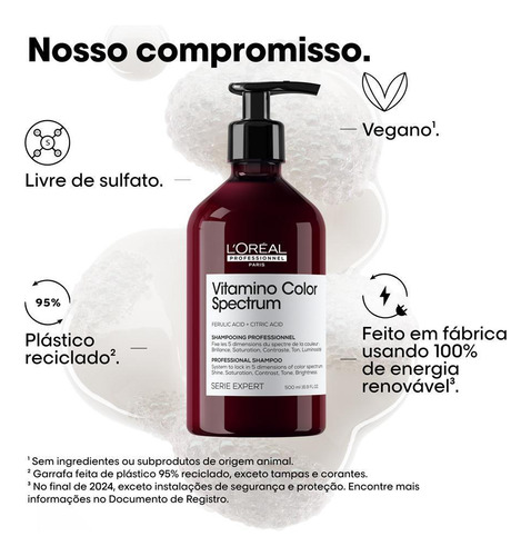 L'oréal Profissional Vitamino Spectrum Shampoo 500ml
