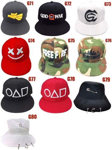 Imagen 5 de 9 de Gorras Snapback Mayoreo 20 Piezas A Elegir Envío Gratis