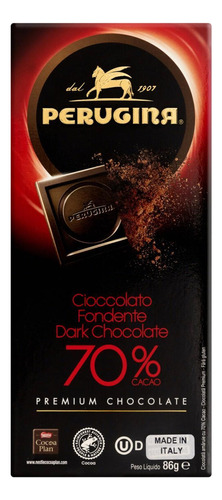 Chocolate Italiano Perugina Nero 70% 85g