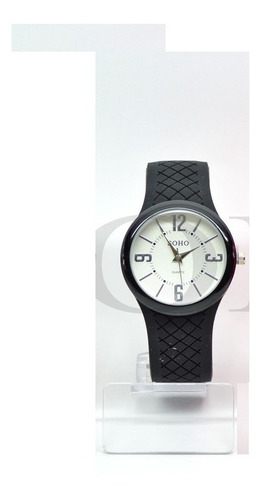 Reloj Analogo Dama Soho Modelo Ch028 Resistente Al Agua