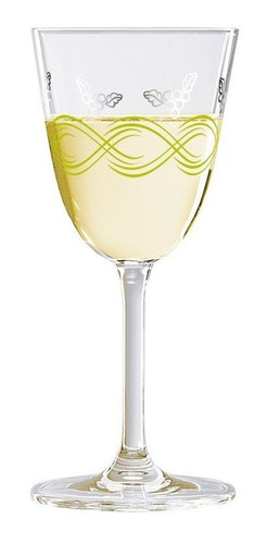 Taça De Vinho Branco Cristal Glass Ingrid Robers 2010 200ml