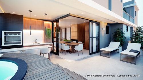 Imagem 2 de 26 de Cobertura Com 3 Dormitórios À Venda Com 170.78m² Por R$ 1.456.000,00 No Bairro Boa Vista - Curitiba / Pr - M2bv-nhrc1