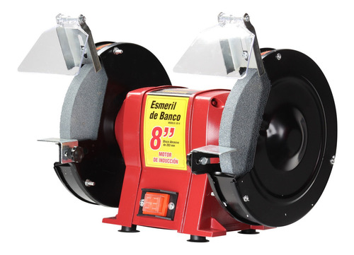 Esmeril De Banco 3/4 Hp Mikel's Con Micas Protectoras