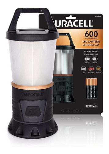 Linterna Farol Led Duracell 600 Lumens Camping