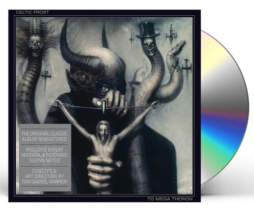 Cd Celtic Frost To Mega Therion Digibook Nuevo Sellado