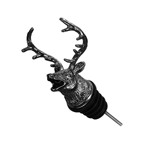 Deer Head Pourer Aceite Desmontable Botella De Vino Tapón De