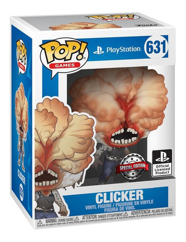 Boneco Funko Pop Playstation The Last Of Us Clicker 631