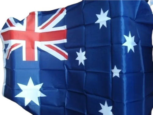 Bandeira Australia 1,5mx90cm Festas Decoração Jogos Fantasia