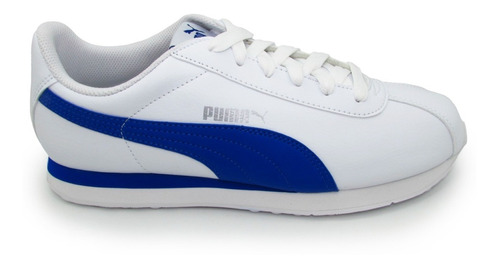 Tenis Puma Turin 360116 18 White Lapis Blue Blanco Azul 
