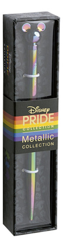 Caneta Esferográfica Mickey Mouse Rainbow Disney Pride Molin Cor da tinta Preto Cor do exterior Colorido