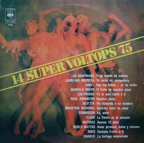 Intérpretes Varios - 14 Super Voltops 75 1 Lp