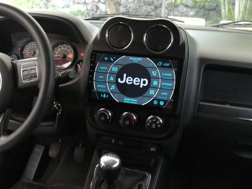 Autoestéreo Android 10' Jeep Compass 2008-2017 2gb+32gb Amp
