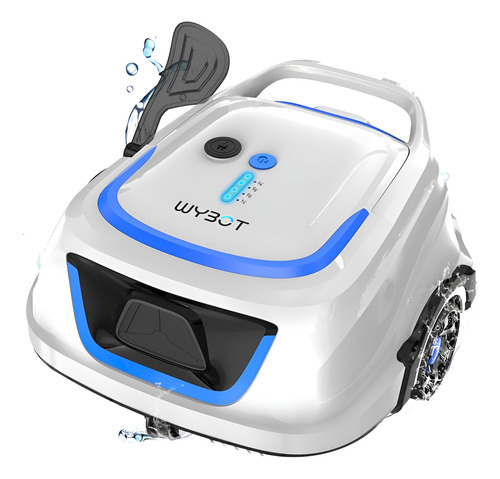 Limpiador De Piscinas Robot Wybot A1 Sin Cables Limpia Fondo