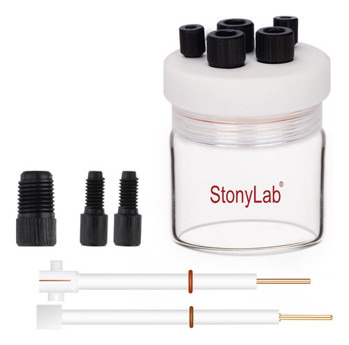 Stonylab Kit De Celda Electrolitica, Electrolizador De React