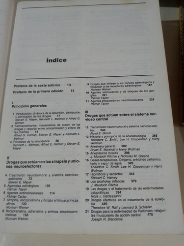 Las Bases Farmacológicas De La Terapéutica Goodman Y Gilman (Usado)