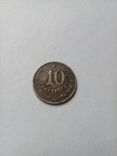 Moneda 10 Centavos Paraguay 1900 Ucoin Eu 5,63