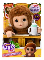 Comprar Little Live Pets Mascota Interactiva Monkey Mi Bebé Mono Color Mi Bebé Mono - Mango