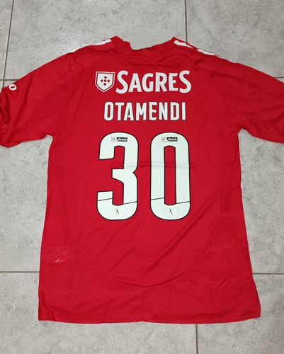 Camiseta Benfica Titular 2025 #30 Otamendi Ucl