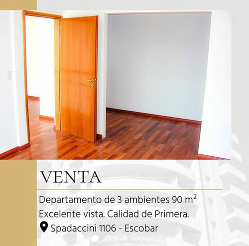 Imagen 3 de 11 de Urgente !! Remata !!! Depto 3 Ambientes - Escobar Altos De Tarragona -