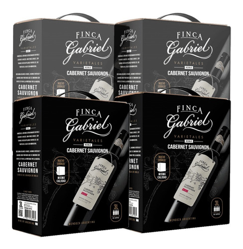 Vino Bag In Box Finca Gabriel Cabernet Sauvignon Caja X4