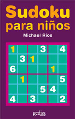 Sudoku Para Niños - Rios,michael