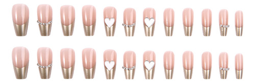 Uñas Postizas Pegamento De Uñas Postizas Decoradas Color Z148