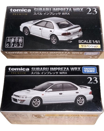Tomica Premium #23 Subaru Impreza Wrx Blanco