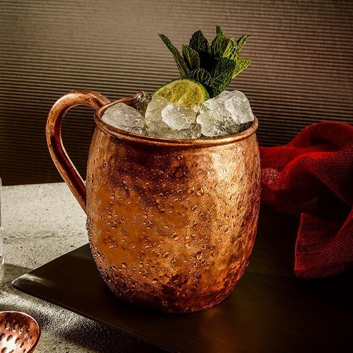 Caneca Barril De Cobre Original Moscow Mule