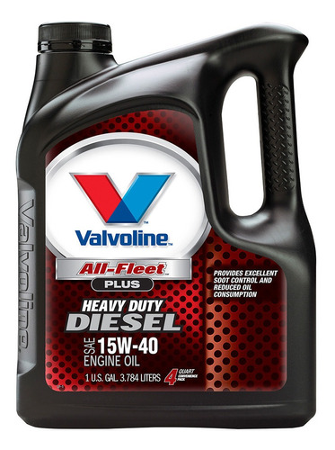 Aceite 15w40 Valvoline Api Ck-4 Diesel All Fleet Plus 3.7 Lt