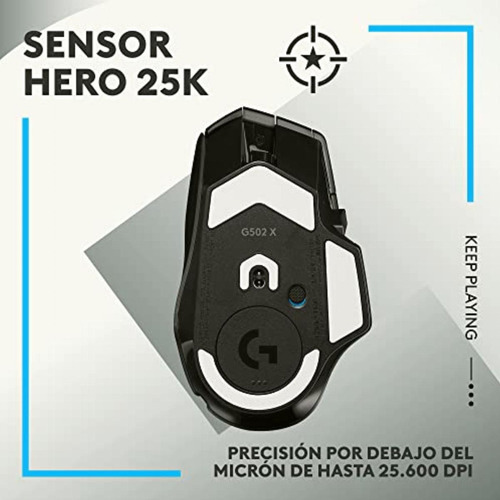 Logitech G502 X Lightspeed Mouse Inalámbrico Para Gaming