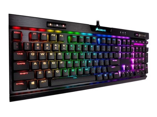 Teclado Corsair K70 Rgb Mecánico Multimedia Usb Retroilum.