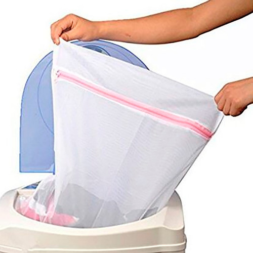 Imagen 3 de 4 de 5 Bolsa Red Para Ropa Lavarropas Valijas Lavar Ropa 30 X 40