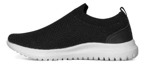 Imagen 2 de 7 de Tenis Charly Casual Elástico Slipon 1086146 Negro Unisx Gnv®