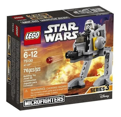 Lego Star Wars Microfighters Series 3 At-dp #75130 Cantidad De Piezas 76