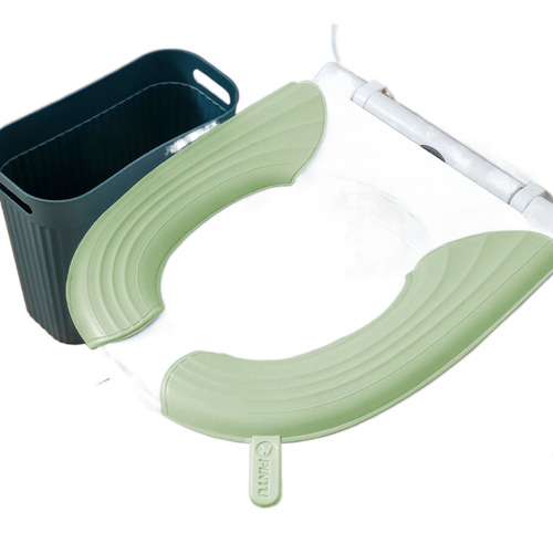 Funda De Asiento De Inodoro Lavable Para Cojín De Inodoro
