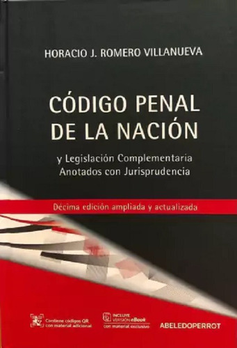 Código Penal Nación Anotado Romero Villanueva