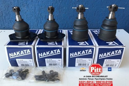 Kit 4 Pivo Suspensão 1964/1992 Nakata A10/c10/d10/a20/d20