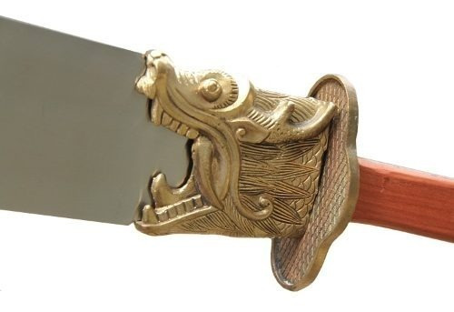 Espada Kung Wushi Fu 9 Anillos 100 Cm X 12 Cm Max Cobre