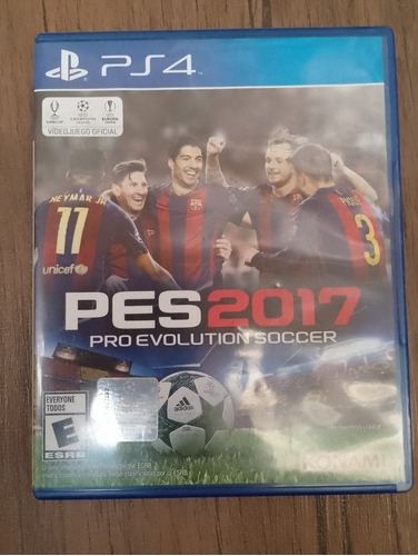 Pes 2017 Pro Evolution Soccer 2017 Ps4 Físico