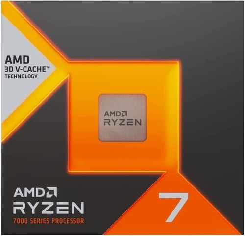 Procesador AMD Ryzen 7 7800X3D 100-100000910WOF de 8 núcleos y 5GHz de frecuencia con gráfica integrada