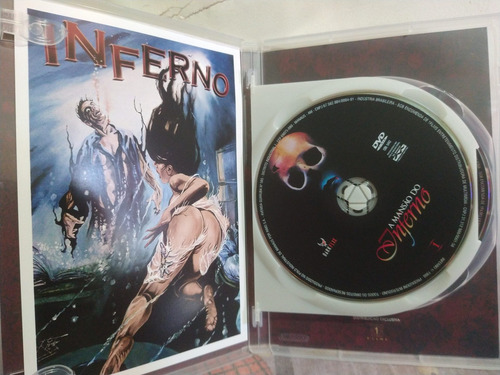 A Mansão Do Inferno - Dvd - Dario Argento Usado + Brinde!!!!