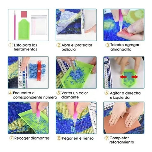 Juego De Pintura De Diamantes 5d Tucán 15x20 Cm