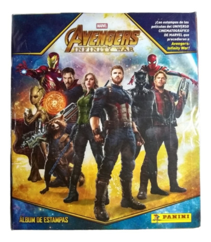 Set De Estampas Avengers Infinity War Panini