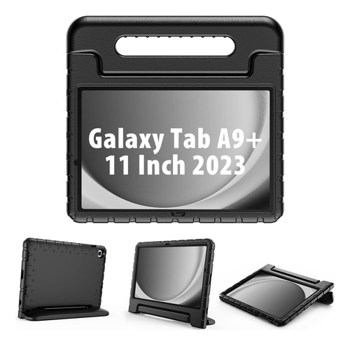 Procase Kids Funda P/ Galaxy Tab A9 Plus 11 Pulgadas Negro