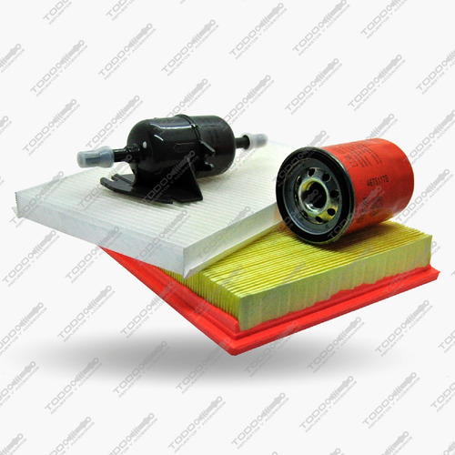 Kit 4 Filtros Fiat Siena 1.4 Fire